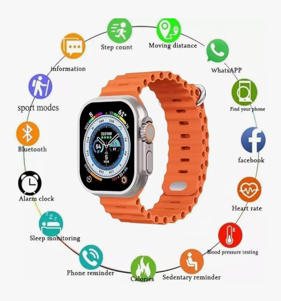 t900 ultra 8 smartwatch