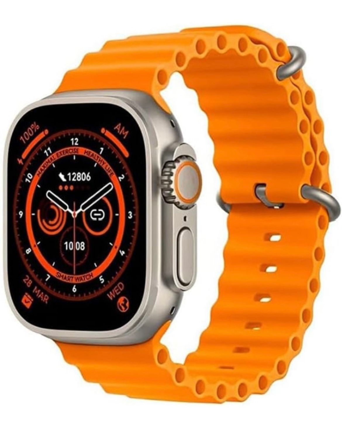 taksh utra smart watch || ultra smart watch 2.09 inches hd display,metal body,water resistance,bluetooth calling,wireless charging