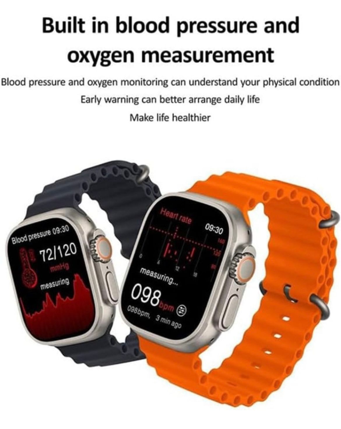 taksh utra smart watch || ultra smart watch 2.09 inches hd display,metal body,water resistance,bluetooth calling,wireless charging